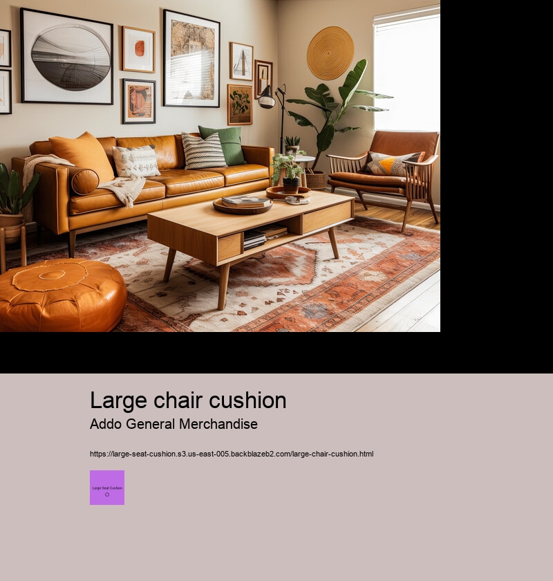 large chair cushion Addo General Merchandise large seat cushion